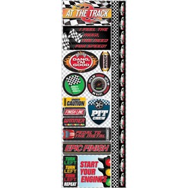 Signature Series 2012 Karton-Combo-Aufkleber 10,7 x 30,5 cm Rennsport