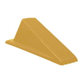 Shepherd Hardware 3763 Heavy Duty Jumbo Rubber Door Wedge, Yellow, 3-1/2 Inch