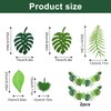 2 PCS Tropical Leaf Banner – Jungle Safari Party Decorations,