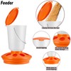 YANZI Chick Feeder and Waterer Kit, Baby Chick Starter Kit