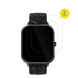 dipos FLEX 2x Schutzfolie klar passend für Abyx FIT Touch 3 1.83 Zoll, 100% Displayabdeckung, Anti-Shock, Fingerprint Kompatibel, Case-Friendly, Full Cover Displayschutz Folie