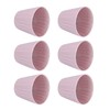 6pcs Chandelier Cloth Lampshade Wall Lamp Clip On Cover Shades