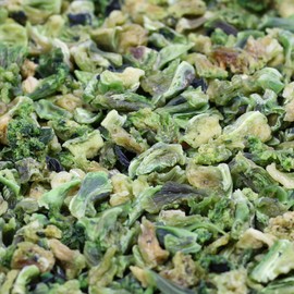 Gourmet Dried Broccoli Dices by It’s Delish, 5 lbs Bulk | Vegan and Kosher Dried Vegetables for Convenient Meals and Cooking
