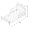 Lennox Furniture Toddler Bed Tuscany Esspresso 113328TP.02