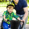 Children Bike Front Basket Bicycle Hanging Basket Bicycle PP Rattan