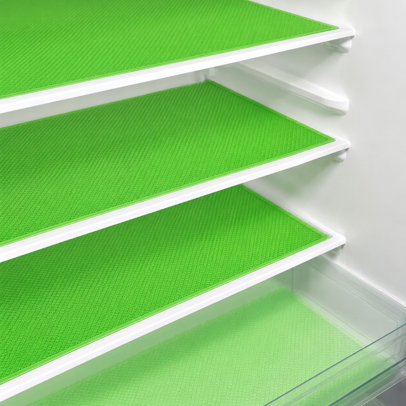 EVA Refrigerator Shelf Liners 29 × 44 cm, Washable Waterproof
