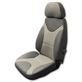 Iggee Caterpillar Cat 330 Cl Excavator Charcoal/Grey S.Leather Custom Fit Seat Covers (Charcoal/Grey)