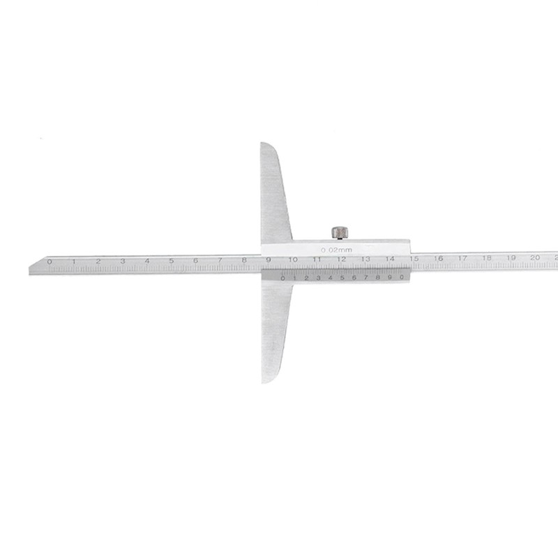 Depth Vernier Caliper Metal Gauge 0.02mm High Accuracy Micrometer Measuring