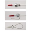 Libaro Ceiling Bracket for Shower Rails, Ceiling Suspension 1.50 m,