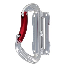 Sankyo Corporation DT-ATH-S Carabiner Tool Difference (Curved Gate) High Strength Aluminum Forged Silver