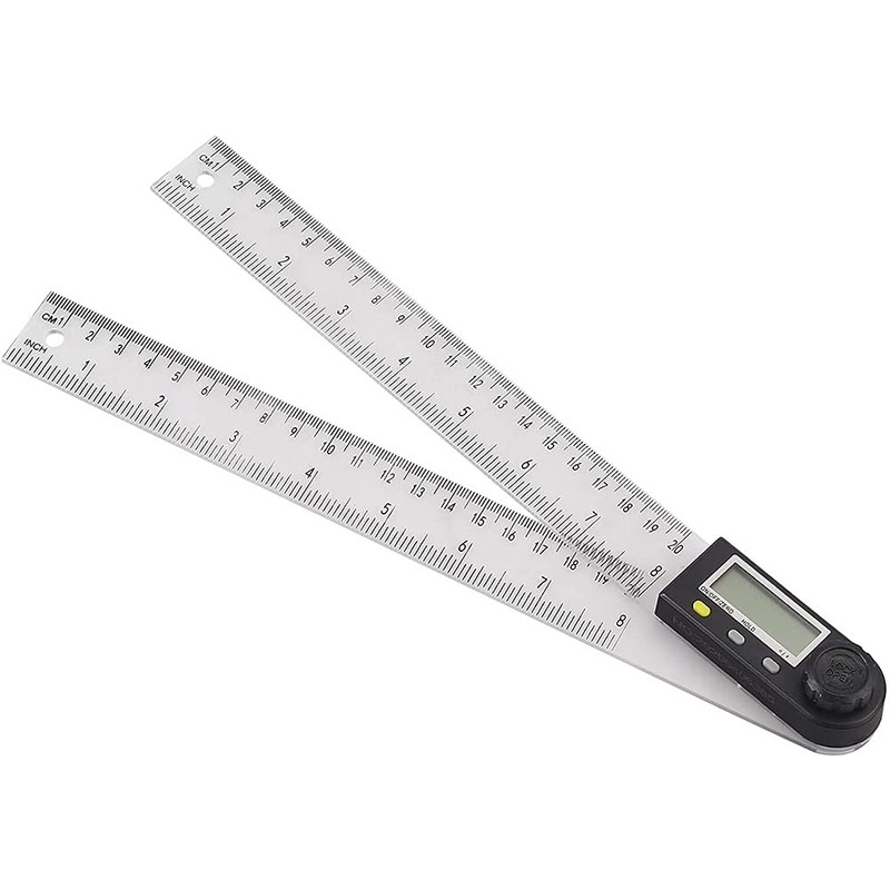 ANCLLO Digital Angle Finder Ruler 8 inch/200mm Digital Protractor with