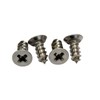 Bolt Dropper #4 x 1/4" Stainless Flat Head Phillips Wood