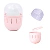 zalati Makeup Sponge Holder Beauty Blender Organizer Dust-proof Case Carry Box with Clear Cover for Cosmetic Storage