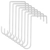 Uenhoy 8 Pack Vinyl Fence Hooks 3 x 8 Inches,