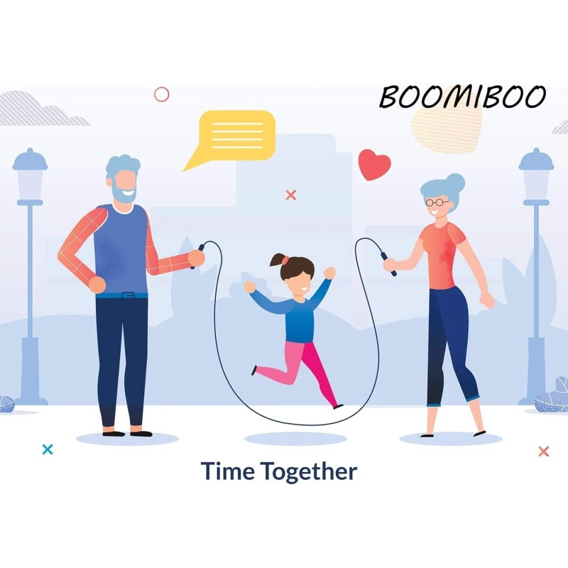 Comfortable & Portable Jump Rope - 9.2ft Tangle-Free Skipping Rope