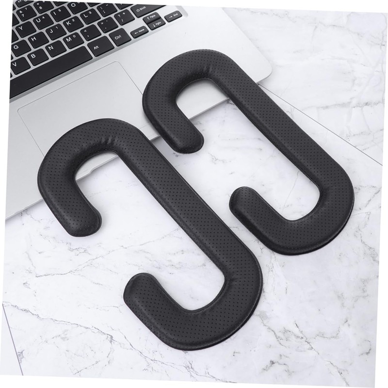 Angoily 4pcs Sponge Cushion Pu Leather Vr Mask Pad Face