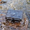 KIWIFOTOS 132 Slots SD Memory Card Case IP67 Waterproof for