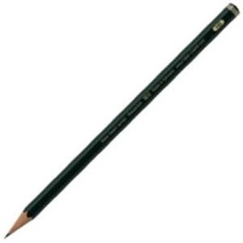 CASTELL® 9000 Pencil HB Hardness Dark Green with Eraser No