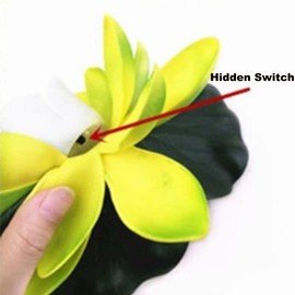 SUQ Lotus Lamp for Outdoor, Waterproof LED Garden Light, Artificial Lotus Floating Light, Decoration Lighting for Party, Ponds, Pools, Aquariums, Landscaping, Yard, Fountain, Pack of 5