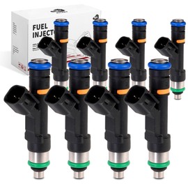 ZYLARO Fuel Injectors fits for/Ford F150 F250 F350 E150 E250 E350 E450 Super Duty 2003-2009 for/Lincoln Mark LT 5.4L 0280158138 2L1Z9F593BA 7C3Z9F593A 8pcs