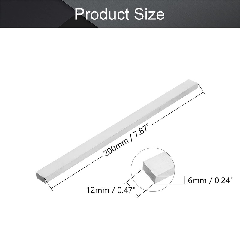 Utoolmart HSS Lathe Tool Bit 6mm x 12mm x 200mm