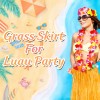 Disfraz Hawaiano Mujer Falda Gafas Collar Tropicales Fiesta
