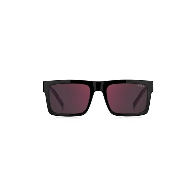 HUGO Men's Hg 1314/S Sunglasses, Black, 55/21/145, black