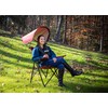 GCI Outdoor Sunshade Comfort Pro Chair, Cinnamon Red