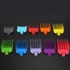 Guía para cortapelos, 10 peines de límite de dientes brillantes,