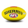 Sherrin AFL Replica All Surface Football, Yellow, Size 1