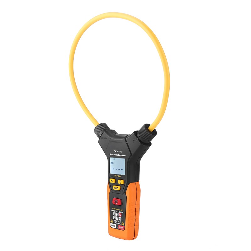 PEAKMETER PM2019S Handheld Digital Flexible Clamp Meter 3000A AC Current