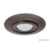 NICOR Lighting 6 inch Oil-Rubbed Bronze Recessed Gimbal Ring Trim,