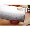 SUNLONG Meat Cleaver 7 inch Chinese Vegetable Cleaver -Japanese Hammered