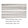 144pcs Jeweler Piercing Saw Blades 3/0 Spiral Teeth Jeweler Saw