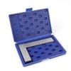 TopHomer Precision Angle Ruler, Hardened Steel Construction, 200mm x 40mm,