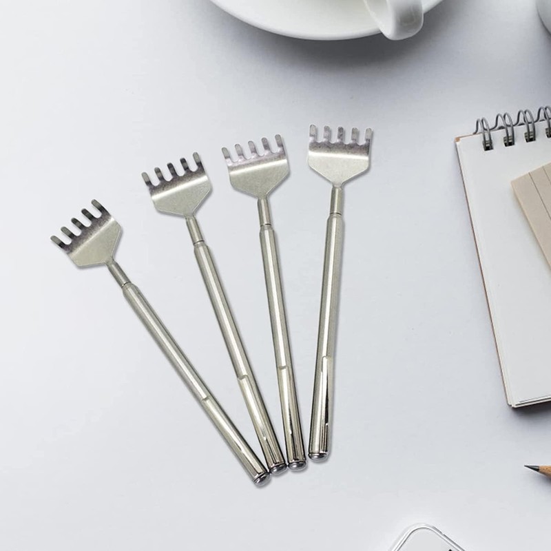 Zenarao Back Scratcher, Portable Extendable Back Scratcher, Five-Section Design Massager