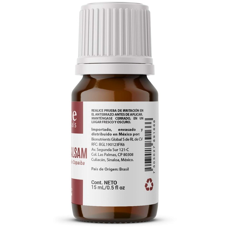 Aceite Esencial Copaiba Balsam 15ml True Essentials, colección de Aceites
