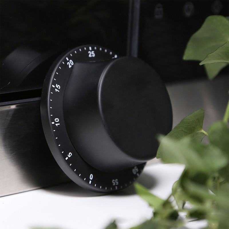 Mechanical Kitchen Timer Multifunctional Magnetic Stainless Steel Countdown Chef Cooking