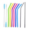 Super Duper Staws Reusable Silicone Drinking Straws Food Grade Straw