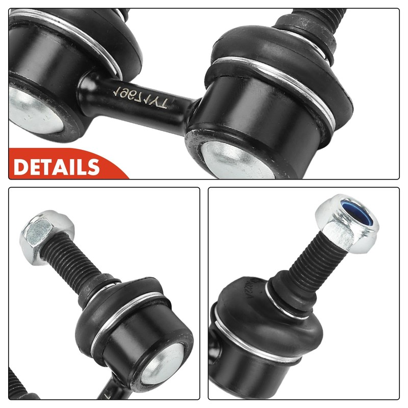 Frankberg 2 x Stabiliser Link Rod Rear Axle Compatible with