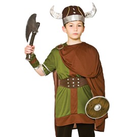 Wicked Costumes Boys Viking Warrior Fancy Dress Costume - Large (8-10 Years)