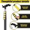 Leriton 7-30ft Long Telescopic Extension Pole with Hook Paint Roller