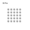 sourcing map Precision Balls 6.5mm Solid Chrome Steel G10 for