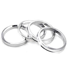 DCVAMOUS Alloy Aluminum Wheel Hub Centric Rings 64.1 to 56.1 Hubrings, Set of 4 Performance Hubcentric Rings for 56.1mm Vehicle Hub with 64.1mm Center Bore Rim Compatible with Subaru Mini Honda Acura