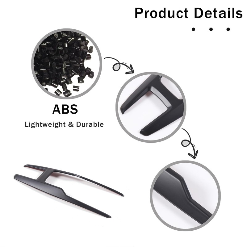 HIRUFAIT Gear Shift Button Frame Trim for Honda Pilot 2016-2022/