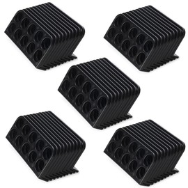 50Pack Cable Chase Wire Bracket,Cable Chase Bracket Support Organizer for NMB,Wire Stackers Keep Electrical Cord Tidy Clean&Save Time Space Labor,1" with 10-Hole Design