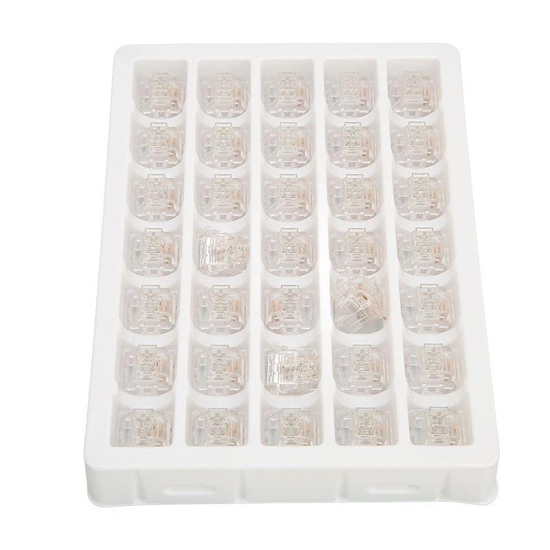 35 Pcs Mechanical Keyboard Switch Linear Dustproof Mute Long Service