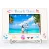 YSTEP Beach Theme Frame, Summer Vacation Frame, Family Vacation Picture