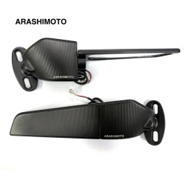 ARASHIMOTO Rear View Side Mirrors For Suzuki GSXR 600 750 04-23 GSXR 1000 04-16