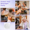 100 PCS Drink Protective Caps, Drink Covers for Beverage Cocktail